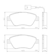 Jogo Pastilha Freio Fiat Stilo 1.8 8V 03/Em Diante Jogo Pastilha Freio Fiat Stilo 1.8 8V 03/Em Diante