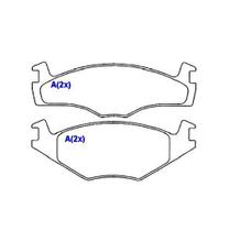 Jogo Pastilha Freio Golf Gl 1.8 Polo Classic Ibiza Cordoba Jogo Pastilha Freio Golf Gl 1.8 Polo Classic Ibiza Cordoba