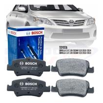 Jogo Pastilha Freio Traseira Bosch Toyota Corolla 2008/2015 Jogo Pastilha Freio Traseira Bosch Toyota Corolla 2008/2015
