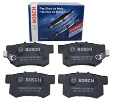 Jogo Pastilha Traseira 4 Peças Civic 1.8 e 2.0 16V Original Bosch BB554 Jogo Pastilha Traseira 4 Peças Civic 1.8 e 2.0 16V Original Bosch BB554