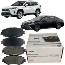 Jogo pastilhas freio dianteiro cerâmica toyota camry rav4 após 2020 willtec