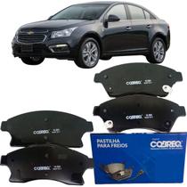 Jogo Pastilhas Freio Dianteiro Cruze 1.8 16v Ecotec Flex 2012 a 2016 Cobreq
