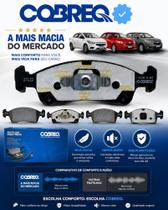 Jogo Pastilhas Freio Dianteiro Gm Onix Prisma Cobalt Original Cobreq 2012 ate 2019