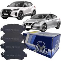 Jogo Pastilhas Freio Dianteiro Nissan Kicks Versa SYL