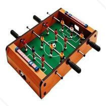 Jogo Pebolim Infantil Totó Super Craque Junior Portátil 40,5cm DMT5751 DM Toys