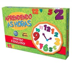 Jogo Pedagógico - Aprendendo As Horas - Pais e Filhos