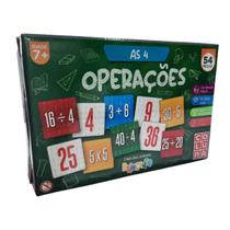 Jogo Pedagógico as 4 Operações aprender números Matemática