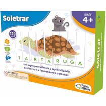 Jogo Pedagógico Brincar de Aprender a Soletrar - Pais e Filhos Jogo Pedagógico Brincar de Aprender a Soletrar - Pais e Filhos