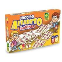 Jogo Pedagógico De Madeira Memória Bingo Alfabeto Letras com 27 Peças - Iob Brinquedos