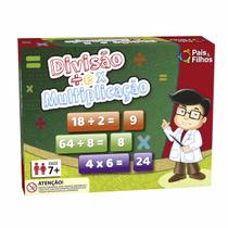 Jogo Pedagógico Divisão e Multiplicação - 106 Peças