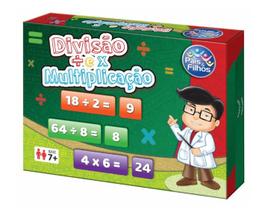 Jogo Pedagógico Divisão e Multiplicação - Pais e Filhos