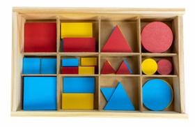 Jogo Pedagógico Infantil Blocos Lógicos brinq Mutti - brinq Mutti