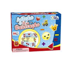 Jogo Pedagógico Matemática Quebra-Cabeça Adição e Subtração