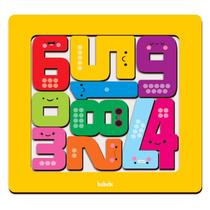 Jogo Pedagógico Monte e Empilhe - Números - Babebi