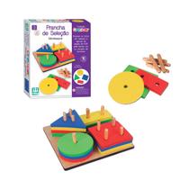 Jogo Pedagógico Prancha De Seleção Formas Geométricas Jogo Pedagógico Prancha De Seleção Formas Geométricas