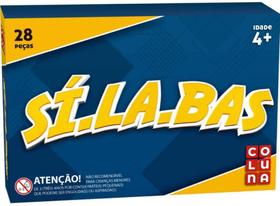 Jogo Pedagógico Sílabas 28 peças - Coluna
