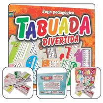 Jogo Pedagógico Tabuada Divertida - 10 Peças