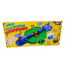 Jogo Pega Bolinhas Hipopótamo para 2 jogadores - Zippy Toys