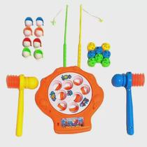 Jogo Pega Peixe Pega Toupeira Com Som Vara Martelo Pescaria vamos meça a diversao. Jogo Pega Peixe Pega Toupeira Com Som Vara Martelo Pescaria vamos meça a diversao.