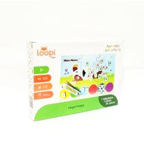 Jogo Pega Pulga em Madeira Educativo - Loopi Toys