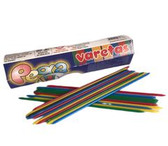 Jogo Pega Varetas de Plástico Colorido c/21 Mini Play