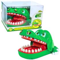 Jogo Pegadinha Jacaré Que Morde O Dedo Infantil Crocodilo Brinquedo Clássico Meninas Meninos Crianças - Unik Toys