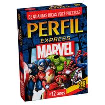Jogo Perfil Express Marvel Grow - 04738 Jogo Perfil Express Marvel Grow - 04738