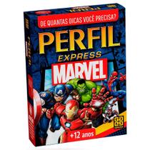 Jogo Perfil Express Marvel - Grow Jogo Perfil Express Marvel - Grow