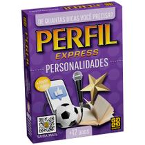 Jogo Perfil Express - Personalidades