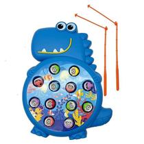 Jogo Pesca Pega Peixe Dino Interativo 22cm Art Brink