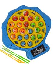 Jogo Pescaria Pega Peixe 30cm Peixes Colorido Grande 04 Varas Original Jogo Pescaria Pega Peixe 30cm Peixes Colorido Grande 04 Varas Original