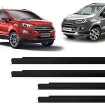 Jogo Pestanas vedação de vidro Externas Ford Ecosport 2013 2014 2015 2016 2017 2018 - Sanfil