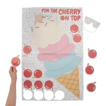Jogo Pin the Cherry on the Ice Cream Fun Express