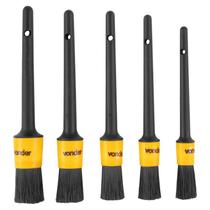 Jogo Pinceis / Pincel Redondo 5 Peças Detalhamento Automotivo Vonder Jogo Pinceis / Pincel Redondo 5 Peças Detalhamento Automotivo Vonder