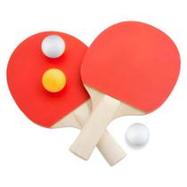 Jogo Ping pong Tênis De Mesa 2 Raquetes 3 Bolinhas