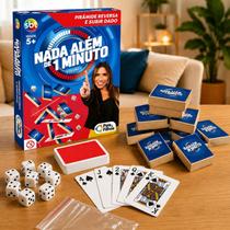 Jogo Piramide Reversa Nada Alem 1 Minuto Original Dado Carta