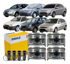 Jogo Pistão Anel 0,50 Ka Fiesta Focus Ecosport 1.6 8v