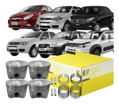 Jogo Pistão C/ Anel 0,40 Uno Palio Siena 1.0 8v 2005 A 2011