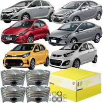 Jogo Pistão C/ Anel 0,50 Hb20 Hb20s Picanto 2011 A 2022