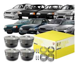 Jogo Pistão C/ Anel 1,00 Astra Omega Vectra Monza 2.0 8v