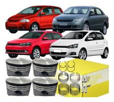 Jogo Pistão C/ Anel Std Fox 1.0 8v Flex Ea111 Tec 2008 2013