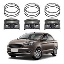 Jogo Pistao Com Aneis 050 Ka Sedan 1.0 12v 2018 A 2021