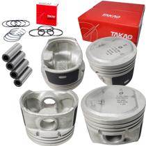 Jogo Pistao com anéis Clio Sandero Logan 1.0 16v D4D Flex 2005 a 2016 Jogo Pistao com anéis Clio Sandero Logan 1.0 16v D4D Flex 2005 a 2016