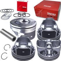 Jogo Pistao Com Aneis Nova S10 2.5 16v Flex Ecotec 2014 2015 2016 2017 2018 2019 2020 2021 2022