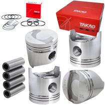 Jogo Pistao Com Aneis Palio Siena 1.0 8v Fiasa Gasolina 1996 A 2001