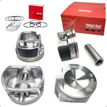 Jogo Pistão com Anéis Takao Audi A3 A4 TT Passat 2.0 TSI TFSI 200cv Pino 20mm BPY BWA 2004 a 2013