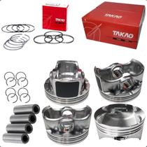 Jogo Pistao com Aneis Takao Chevrolet Cruze Tracker 1.8 16v Ecotec Flex 2011 a 2018