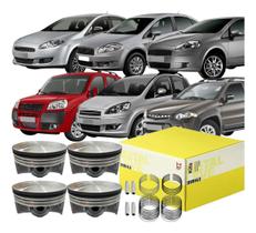 Jogo Pistão Com Anel 0,40 Doblo Idea Linea Punto 1.8 16v Jogo Pistão Com Anel 0,40 Doblo Idea Linea Punto 1.8 16v