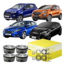 Jogo Pistão Com Anel 0,50 Ford Ecosport New Fiesta Focus