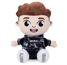Jogo Plush Doll Caylus de 25 cm com roupas azuis para crianças e fãs